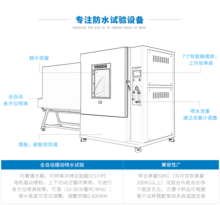 IP65防水測(cè)試設(shè)備